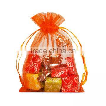 4x5 Luxury Small Chrismas Organza Gift Bag