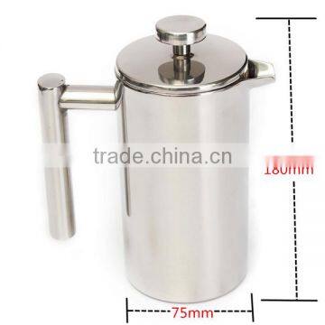 350ml Doublewall Stainless Steel Coffee Plunger French Press Tea Maker photo-3