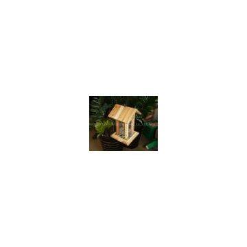 Wooden Garden Bird feeder- 0002