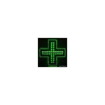 LED Pharmacy Cross Display