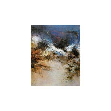 Flower Abstract Oil Painting Wall Art Decor