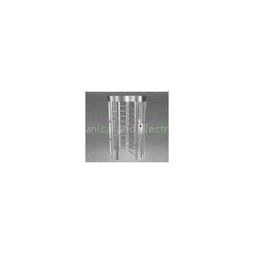 Indoor Anti Corrosion Full Height Barriers Door Revolving With Powder Coating