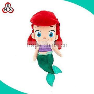 New style cute custom plush singing stuffed mermaid dolls