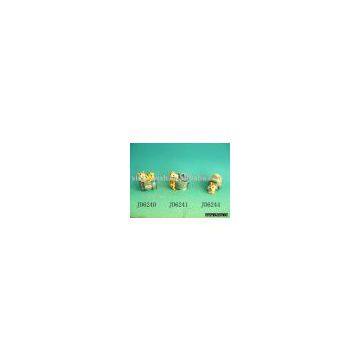 ceramic tigers with buckets money banks, 3/S, money saving boxes