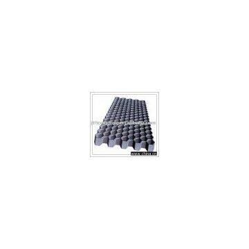 Aluminum honeycomb core and net