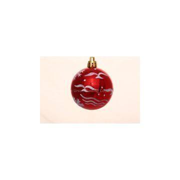 High Quality Plastic Shiny Ball Ornament