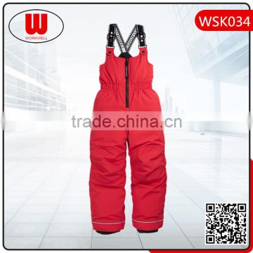 Waterproof fabric winter overalls for adults