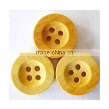 16L 4 holes wooden buttons for coats