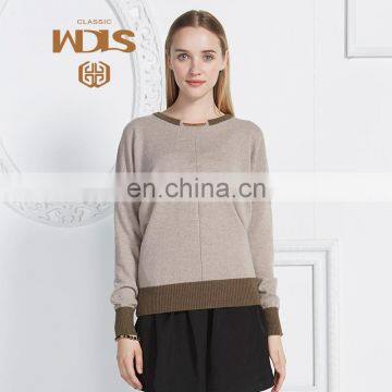 knitted fashion ladies cashmere sweater