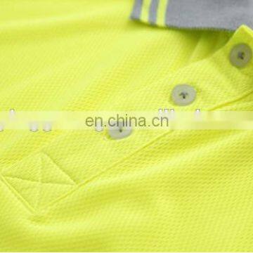 Hi Vis Garment Reflective Work Safety Short Sleeve Polo t Shirt photo-3