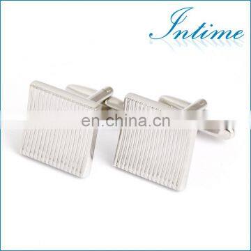 Silver Cufflinks for Mens Square Exquisite Unique Cufflinks