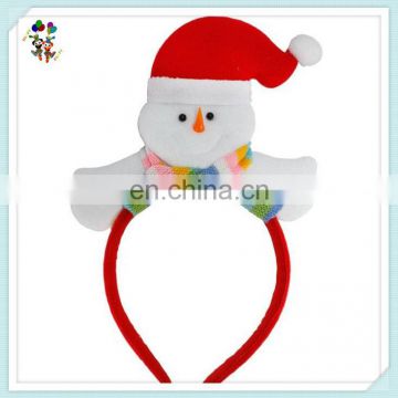 Red and White Fleece Snowman Party Funny Christmas Headbands HPC-1073