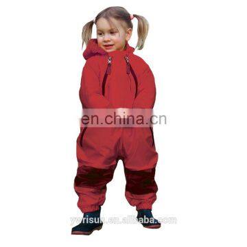 Unisex Baby Muddy Buddy Coverall Red Rain Coat18M To 5T