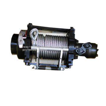hydraulic capstan winch for truck trailer