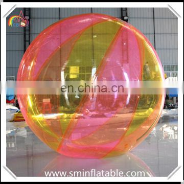 Hot sell inflatable water walking ball, inflatable water balloon, floating hamster water sphere from china manufacturer