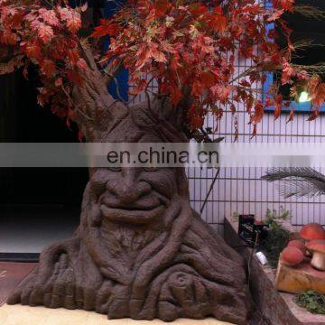 2016 new product simulation talking tree for amusement park/shopping mall