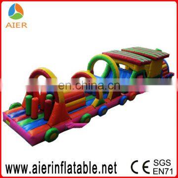 Children game inflatable obstacle course for sale