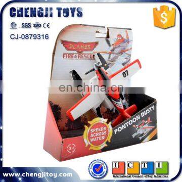 Plastic aircraft toy pull back plane for kids model plane
