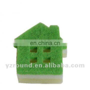 Lovely shape high quality kitchen cleaning sponge