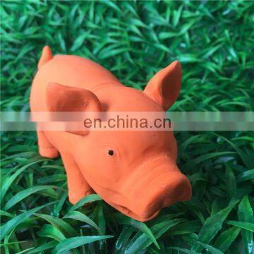 Latex Toy,Natural Latex Pig ,Squeaky Doy Toy