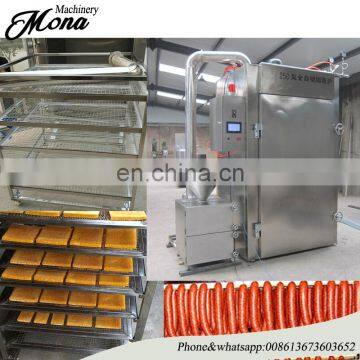 Chicken Duck Machinery|Fish/Sausage/Chicken/Duck Smoking Machine photo-6
