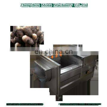 Brush type industrial automatic fruit vegetable cassava carrot taro kiwi skin potato vegetable washing machine