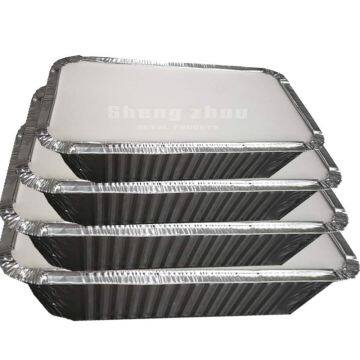 Foil Pans for Cooking, Baking, Storage, Aluminum Pans with Lids（600 ML), Aluminum Disposable Pans for Parties, BBQ, Roasting Pans for Toaster Ovens [100 Pack]