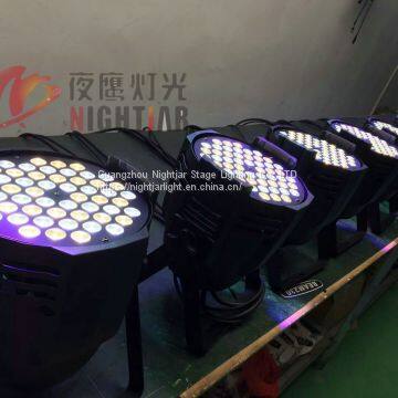 (NJ-L54A)54PCS*3W Warm White LED PAR Light