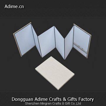 4x6 5x7 6x8 Leather Linen DIY Self Mount Accordion Photo Book Album photo-2