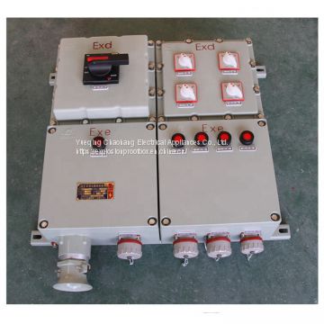 Power Matching of Explosion-proof Lighting Bxmd53 Electric Box Processing Explosion-proof weighing instrument box