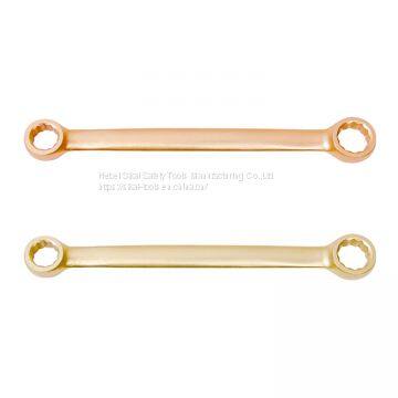 Spark Free Hand Tools Beryllium Copper Flat Double Ring Wrench Spanner BeCu AlCu