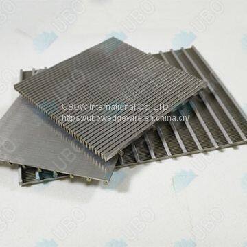 Stainless Steel Wedge Wire Slotted Sieve Screen Plate photo-2