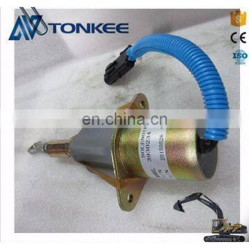 PC300-7 Fuel Pump Stop Solenoid 6CT Engine Shut off Solenoid 3930234