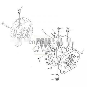 Electric Hydraulic Pump D155A-6 D155A-6R Excavator Main Hydraulic Pump 708-1L-00670 Main Pump