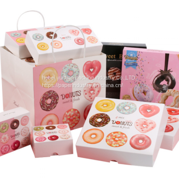 Donut Packaging Box Paper Box for Donuts photo-2