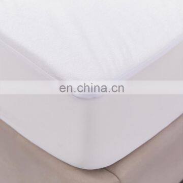 Polymer Elastic Waterproof Bed Couvre Lit Protector Queen King Size Fitted Mattress Cover photo-3