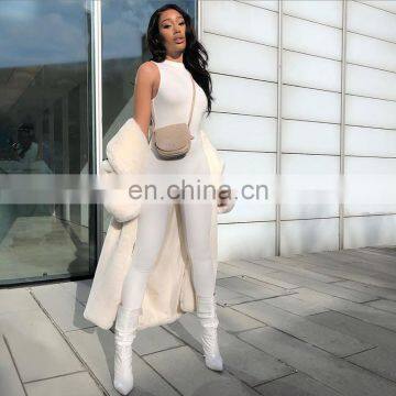 2020 Jumpsuit Women Sleeveless Bodycon Jumpsuit Ladies Sportswear Jumpsuit Women Playsuit photo-3