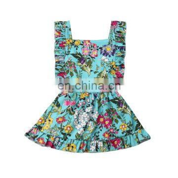 2019 Toddler Kids Baby Girls Summer Dress Flower Princess Party Wedding Tutu Green Dresses