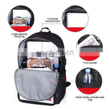 Anti-Theft Smart Solar Power Backpack Power Charging Camping & Hiking Multi-Function Laptop Backpack