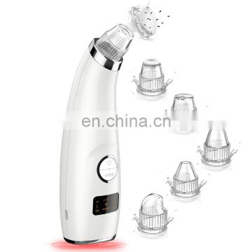 Hot compress blackhead remover face vacuum suction pen