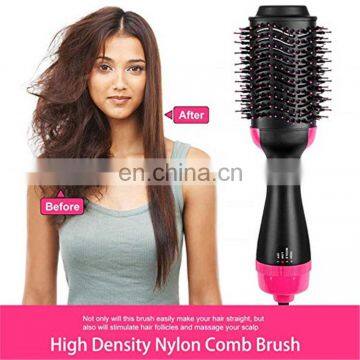 Custom Rotating Electric Hair Curler One Step Hair Dryer Brush for Sale photo-3
