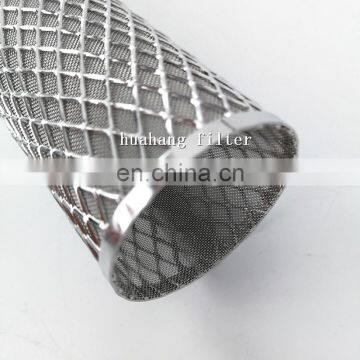 5 Micron Stainless Steel Porous Wire Mesh Cylinder Filter Tube photo-3
