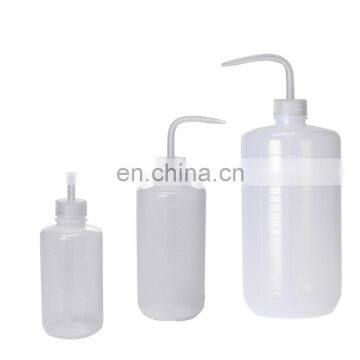 Laboratory Bottle PE Washing Bottle,Curved Mouth Bottle