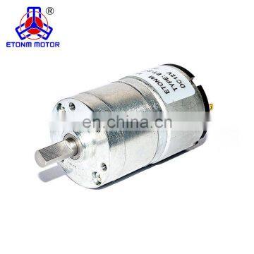 Central Shaft 6mm 12volt 100-300rpm Gearbox Motor for Hygenic Dispenser photo-3