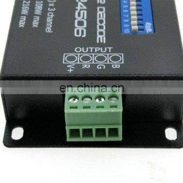 PX24506 DMX512 Decoder Driver LED Amplifier Controller RGB photo-2