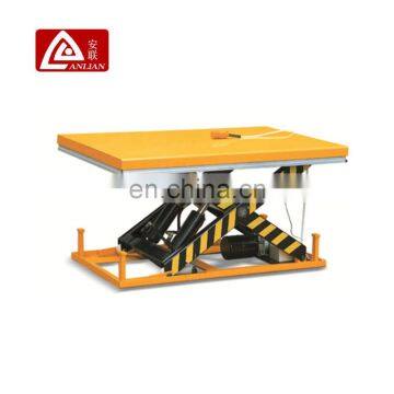 outdoor self mobile hydraulic scissor lifting platform