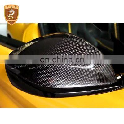 Good Quality Oem Style Carbon Fiber Mirror Cover For Fer-Rari 812 photo-3