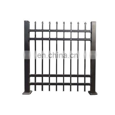 Custom Zinc Galvanized Steel Tubular Picket Fence photo-5