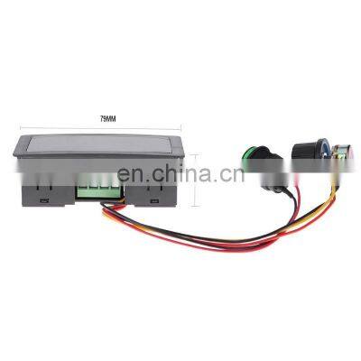 CCM5D 6V 12V 24V 5A PWM DC Motor Speed Controller Digital Display LED Motor Controller Speed Regulator photo-2
