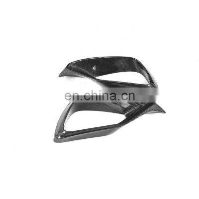 E63 E Class Carbon Fiber Front Foglamp Cover Trim for Mercedes-Benz W213 E200 E63 AMG 2017-2019 photo-5
